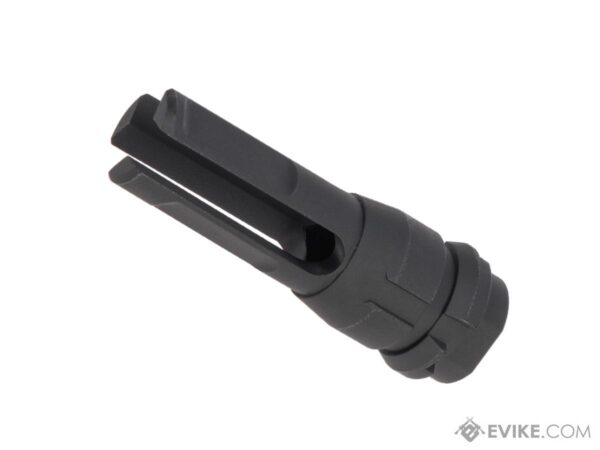 APS Metal 3 Prong Flash Hider para 14mm Negativo Hilado Outer Barrels