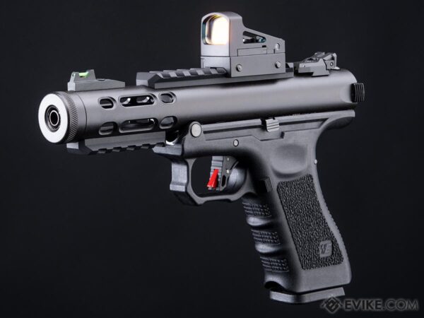 WE-Tech Galaxy Select-Fire Gas Blowback Airsoft Pistol (Color: Negro / Estándar / Solo con arma)